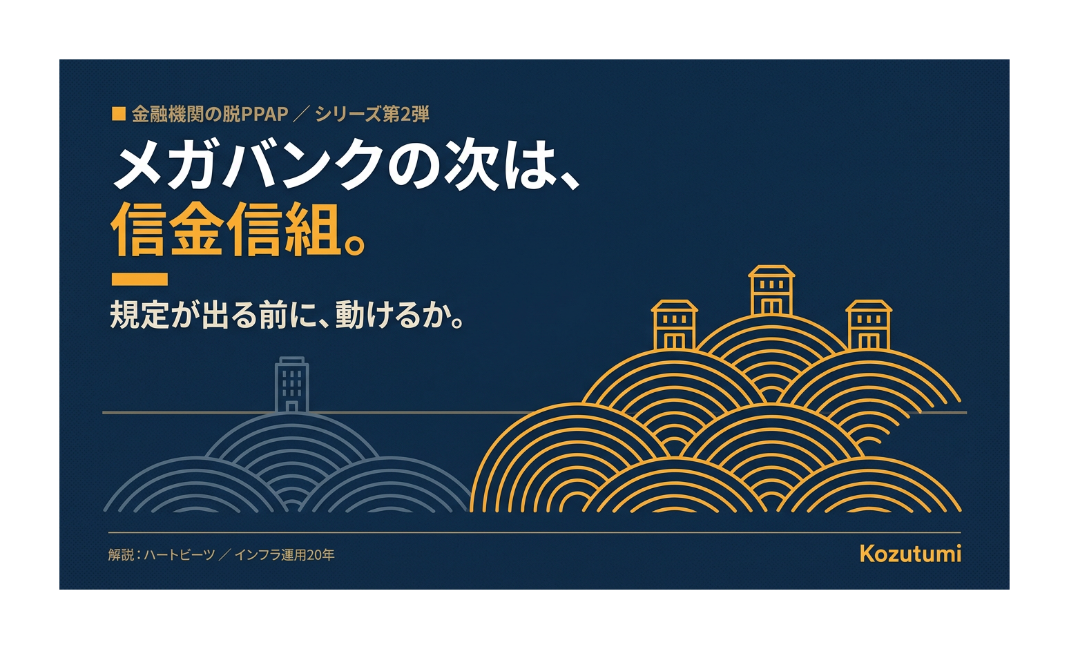 信用金庫・信用組合の脱PPAPはこれから本番｜メガバンク追随前にやるべきこと【2026年最新】